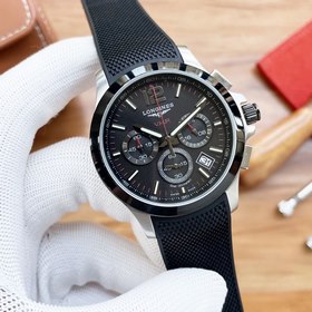 Longines - шестистрелочный мужской хронограф с кварцевым механизм