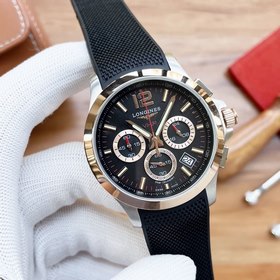 Longines - шестистрелочный мужской хронограф с кварцевым механизм