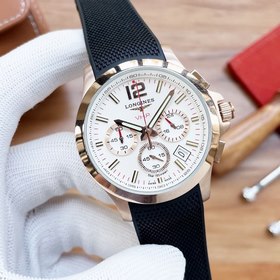 Longines - шестистрелочный мужской хронограф с кварцевым механизм