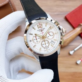 Longines - шестистрелочный мужской хронограф с кварцевым механизм