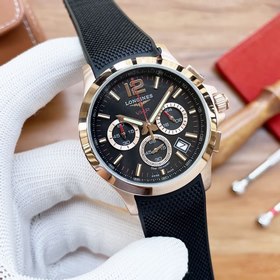 Longines - шестистрелочный мужской хронограф с кварцевым механизм