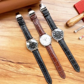 Часы Longines с тремя стрелками Элитные мужские часы Ремешок ： ре