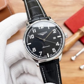 Часы Longines с тремя стрелками Элитные мужские часы Ремешок ： ре