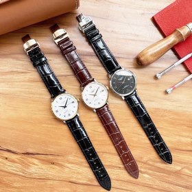 Longines Трехстрелочные часы Элитные мужские часы Ремешок ： рем