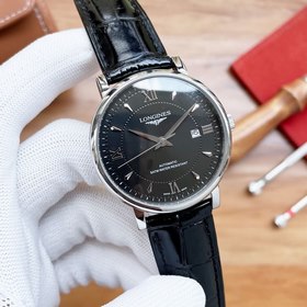 Longines Трехстрелочные часы Элитные мужские часы Ремешок ： рем
