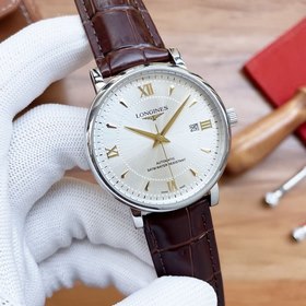 Longines Трехстрелочные часы Элитные мужские часы Ремешок ： рем