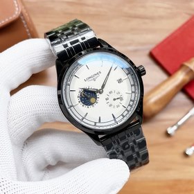 Longines  Звездные часы Элитные мужские часы Ремешок ： натураль