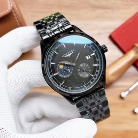 Longines  Звездные часы Элитные мужские часы Ремешок ： натураль