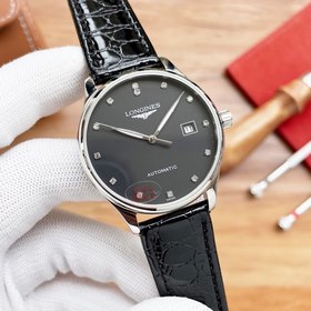 Longines Элитные мужские часы с тремя стрелками, лаконичный дизай