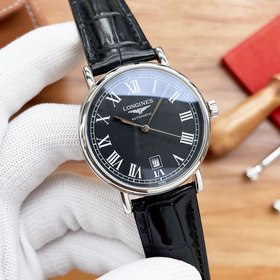 Longines Элитные мужские часы с тремя стрелками, лаконичный дизай