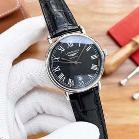 Longines Элитные мужские часы с тремя стрелками, лаконичный дизай