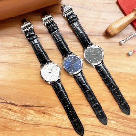 Longines Элитные мужские часы с тремя стрелками, лаконичный дизай