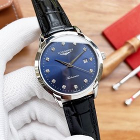 Longines Элитные мужские часы с тремя стрелками, лаконичный дизай