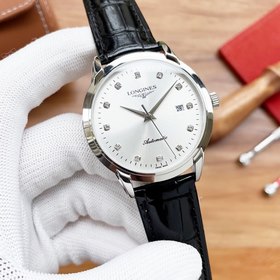 Longines Элитные мужские часы с тремя стрелками, лаконичный дизай
