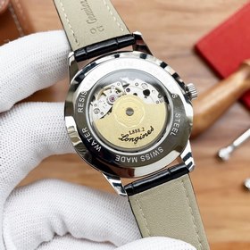 Longines Элитные мужские часы с тремя стрелками, лаконичный дизай