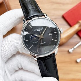 Часы Longines Star, эксклюзивные мужские часы Ремешок Настоящая к