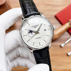Часы Longines Star, эксклюзивные мужские часы Ремешок Настоящая к