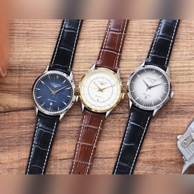 Longines Элитные мужские часы Трехстрелочный, лаконичный дизайн