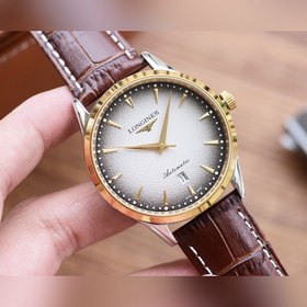 Longines Элитные мужские часы Трехстрелочный, лаконичный дизайн 