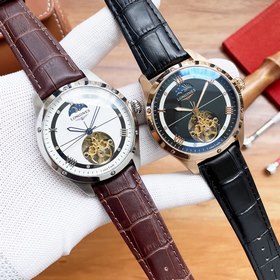 Longines Часы с колесом Flywheel Элитные мужские часы Ремешок ： 