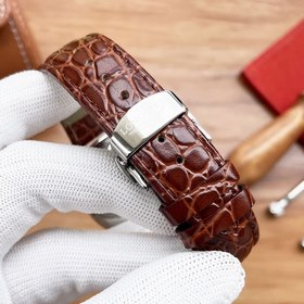 Часы Longines с тремя стрелками Элитный мужской часы Ремешок ： ре