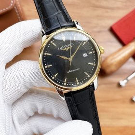 Longines Трехстрелочные часы Элитные мужские часы Ремешок ： рем