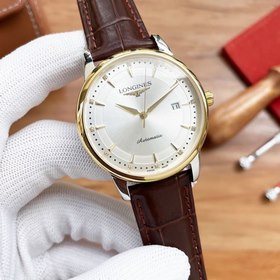 Longines Трехстрелочные часы Элитные мужские часы Ремешок ： рем