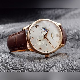 Многофункциональные мужские часы Longines Ремешок： кожаный ремешо