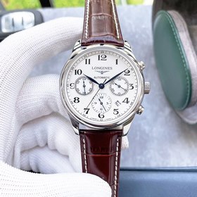 Мужские часы Longines с многофункциональным дизайном Элегантный, 