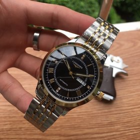 Longines： лаконичные часы с тремя стрелками двойным календарем Эл