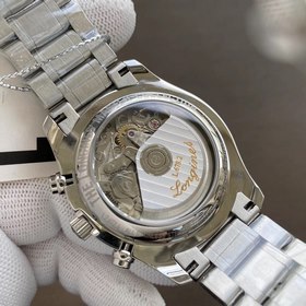 Longines восьмистрелочный часы с лунным календарем, календарь, де
