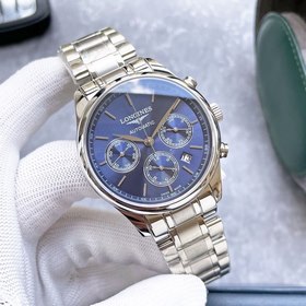 Мужские часы Longines с многофункциональным дизайном Элегантный, 