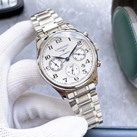 Мужские часы Longines с многофункциональным дизайном Элегантный, 