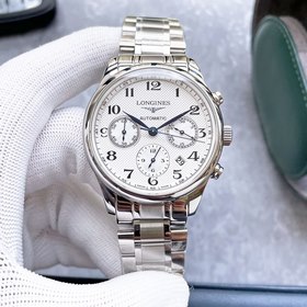 Мужские часы Longines с многофункциональным дизайном Элегантный, 