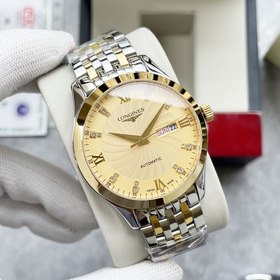 Longines, изысканные мужские часы с классическим дизайном с тремя
