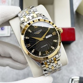Longines, изысканные мужские часы с классическим дизайном с тремя