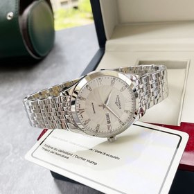Longines, изысканные мужские часы с классическим дизайном с тремя