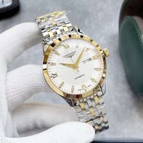 Longines, изысканные мужские часы с классическим дизайном с тремя