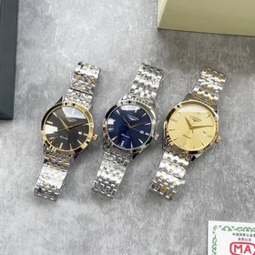 Longines, изысканные мужские часы с классическим дизайном с тремя