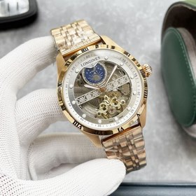 Longines, изысканные мужские часы с впечатляющим ажурным дизайном