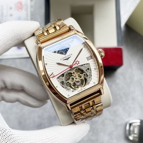 Longines, изысканные мужские часы с впечатляющим ажурным дизайном