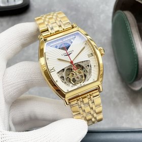 Longines, высококачественные мужские часы с большим маховиком и л