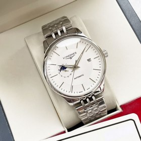 Элегантные мужские часы Longines с уникальным дизайном фаз Луны в