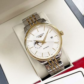 Элегантные мужские часы Longines с уникальным дизайном фаз Луны в