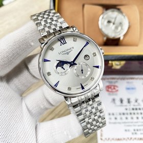 Элегантные мужские часы Longines с четырьмя стрелками указателем