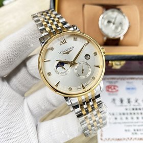 Элегантные мужские часы Longines с четырьмя стрелками указателем 