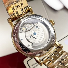 Элегантные мужские часы Longines с впечатляющим ажурным дизайном 