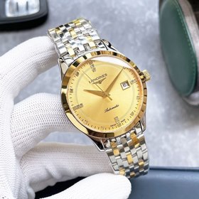 Элегантные мужские часы Longines с классическим дизайном с тремя