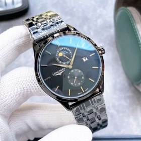 Longines, высококачественные мужские часы с четырьмя стрелками ук