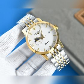 Longines Элитные мужские часы [Механизм] Оснащен новым оригинальн